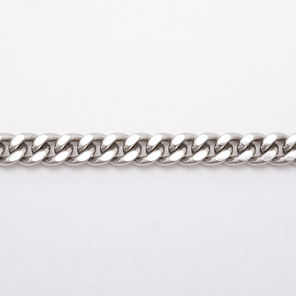【6khh0104】喜平 ブレスレット Pt850 プラチナ 2面 シングル 18.4cm 30.8g キヘイ【中古】メンズ レディース ユニセックス