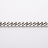 【6khh0104】喜平 ブレスレット Pt850 プラチナ 2面 シングル 18.4cm 30.8g キヘイ【中古】メンズ レディース ユニセックス