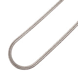 【6khh0105】喜平 ネックレス Pt850 プラチナ トリプル 12面 51.6cm 30.1g キヘイ【中古】メンズ レディース ユニセックス