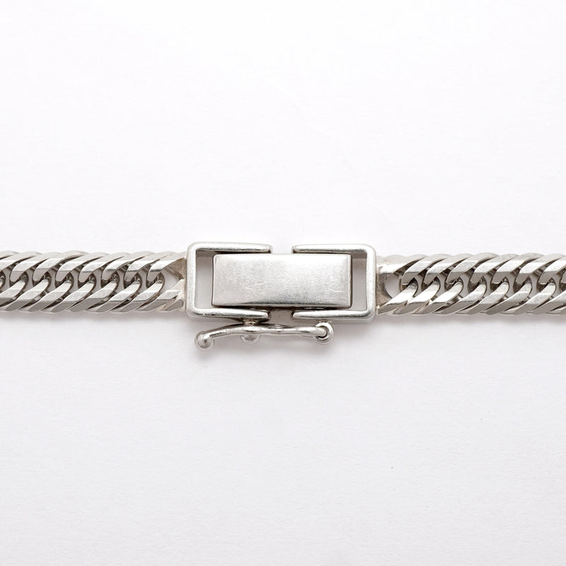 【6khh0105】喜平 ネックレス Pt850 プラチナ トリプル 12面 51.6cm 30.1g キヘイ【中古】メンズ レディース ユニセックス