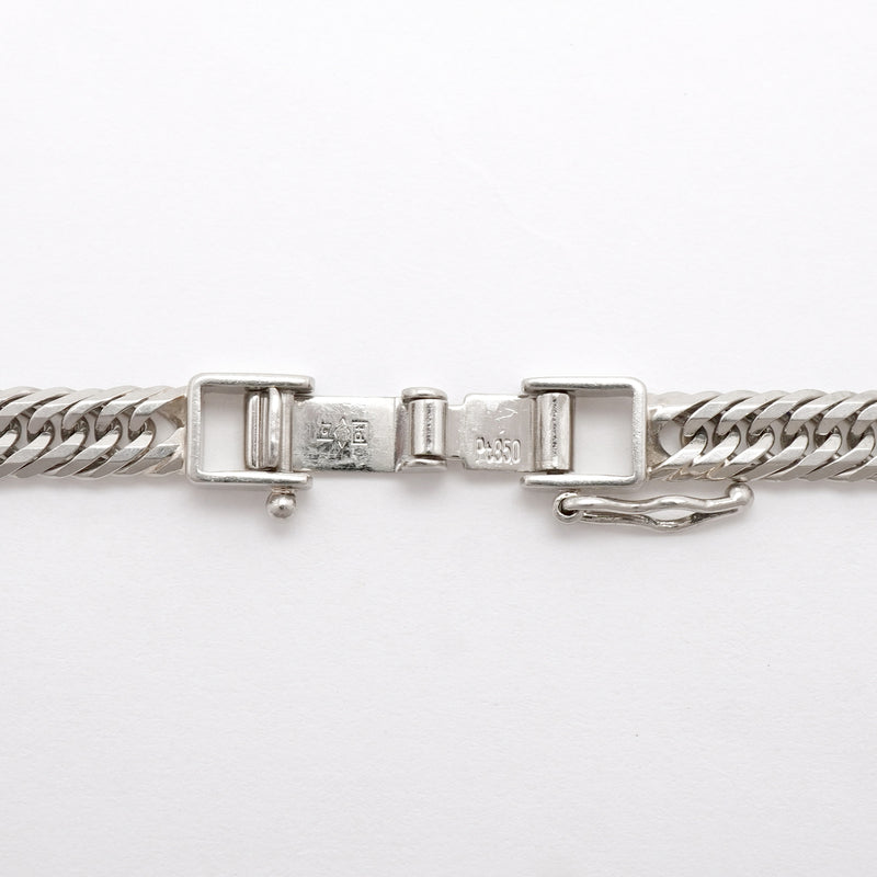 【6khh0105】喜平 ネックレス Pt850 プラチナ トリプル 12面 51.6cm 30.1g キヘイ【中古】メンズ レディース ユニセックス