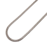 【6khh0106】喜平 ネックレス Pt850 プラチナ トリプル 12面 50.7cm 30.6g キヘイ【中古】メンズ レディース ユニセックス