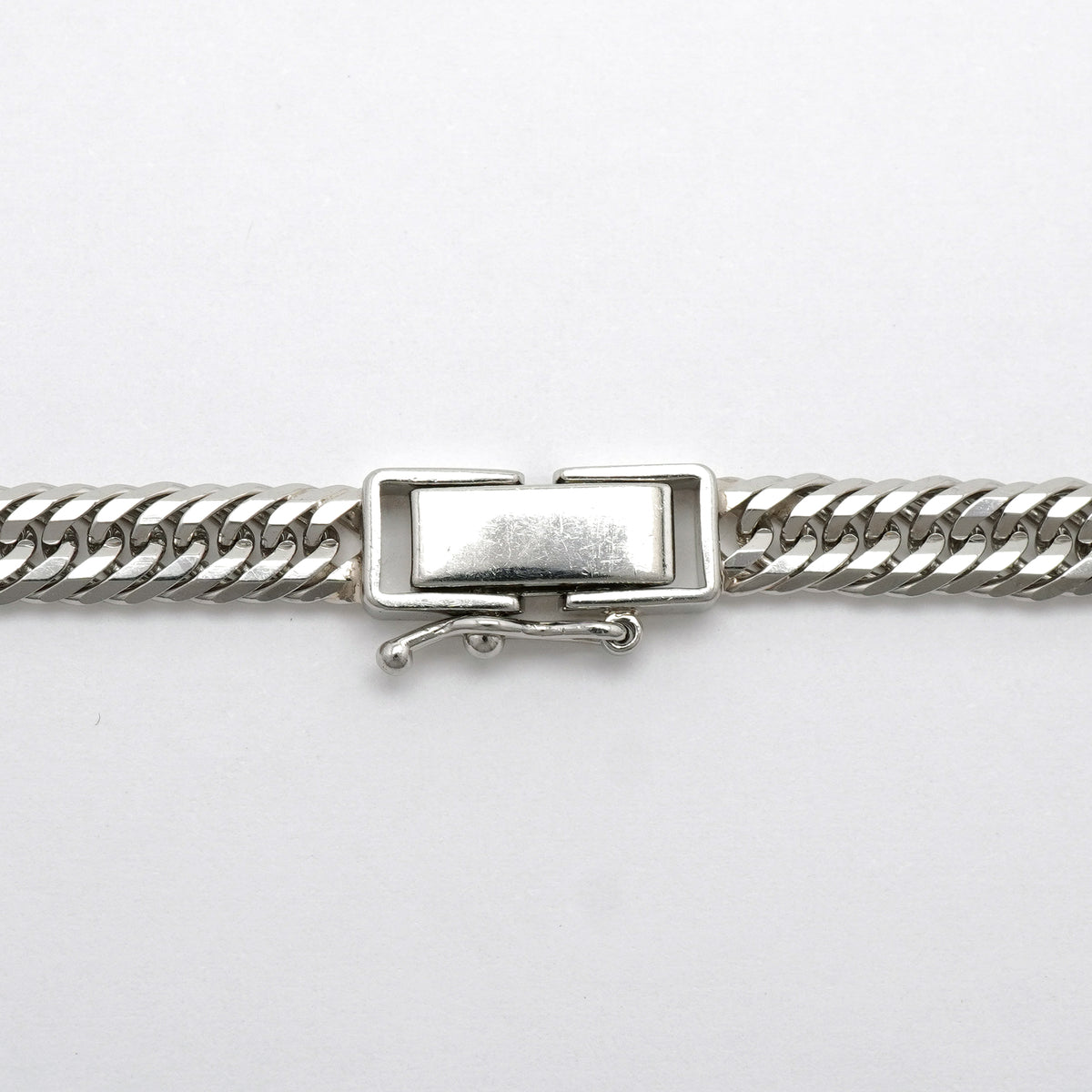 【6khh0106】喜平 ネックレス Pt850 プラチナ トリプル 12面 50.7cm 30.6g キヘイ【中古】メンズ レディース ユニセックス