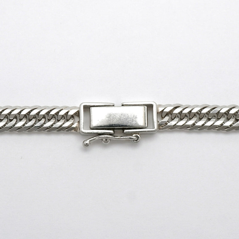 【6khh0106】喜平 ネックレス Pt850 プラチナ トリプル 12面 50.7cm 30.6g キヘイ【中古】メンズ レディース ユニセックス