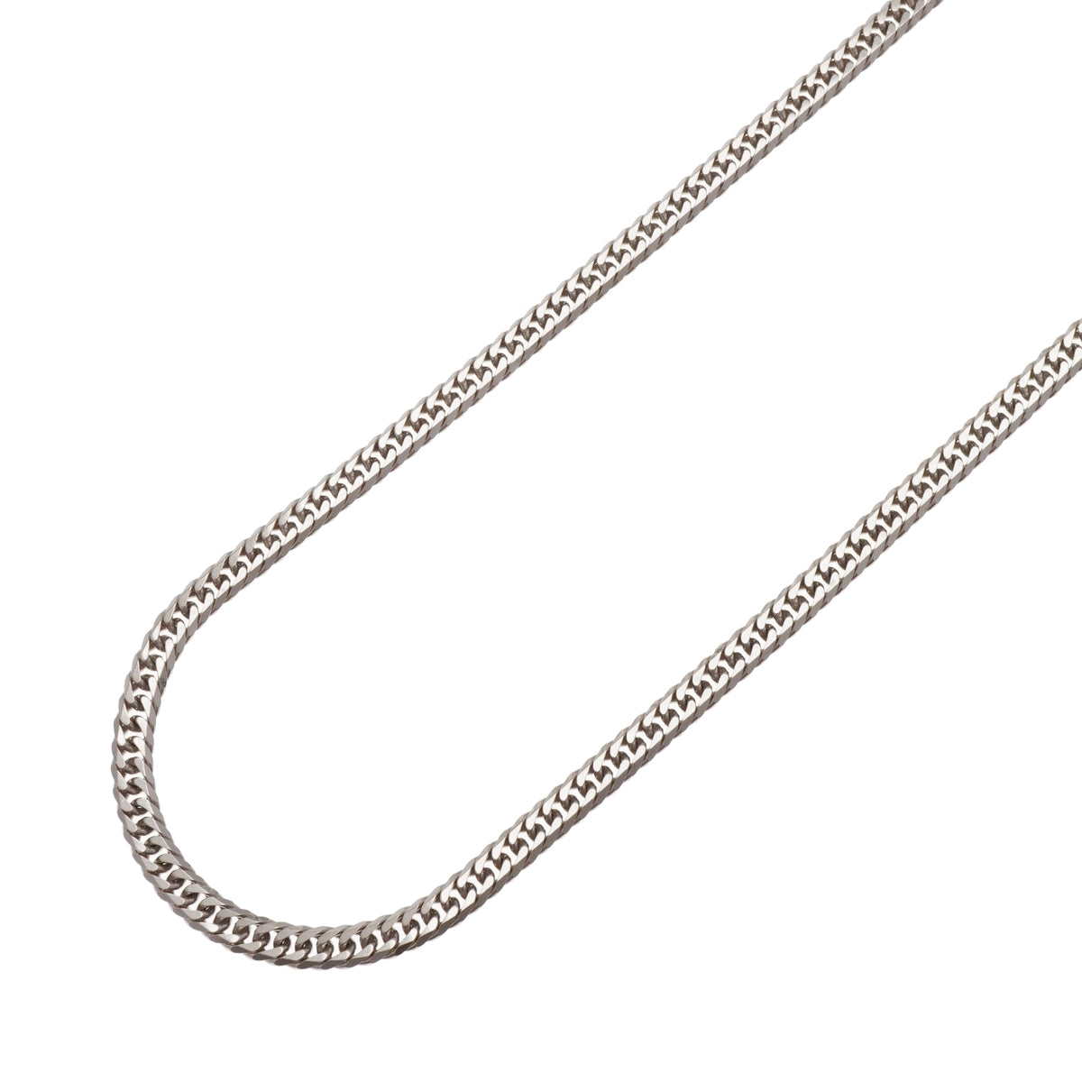 【6khh0107】喜平 ネックレス Pt850 プラチナ 6面 ダブル 50.7cm 30.2g キヘイ【中古】メンズ レディース ユニセックス