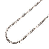 【6khh0107】喜平 ネックレス Pt850 プラチナ 6面 ダブル 50.7cm 30.2g キヘイ【中古】メンズ レディース ユニセックス