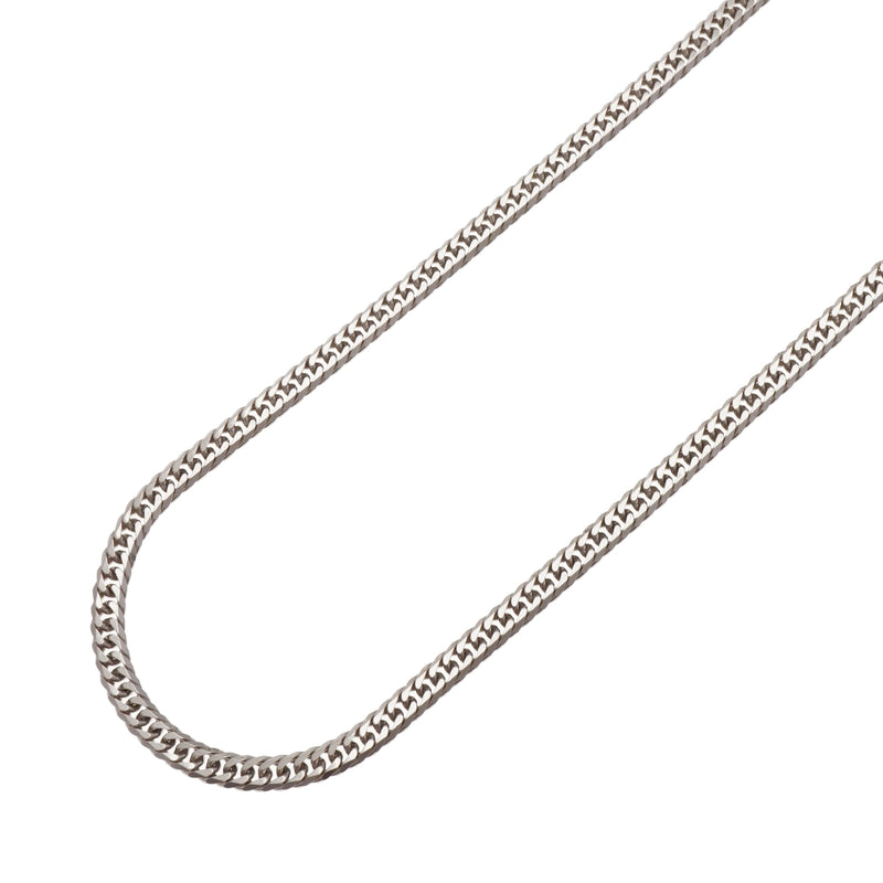 【6khh0107】喜平 ネックレス Pt850 プラチナ 6面 ダブル 50.7cm 30.2g キヘイ【中古】メンズ レディース ユニセックス