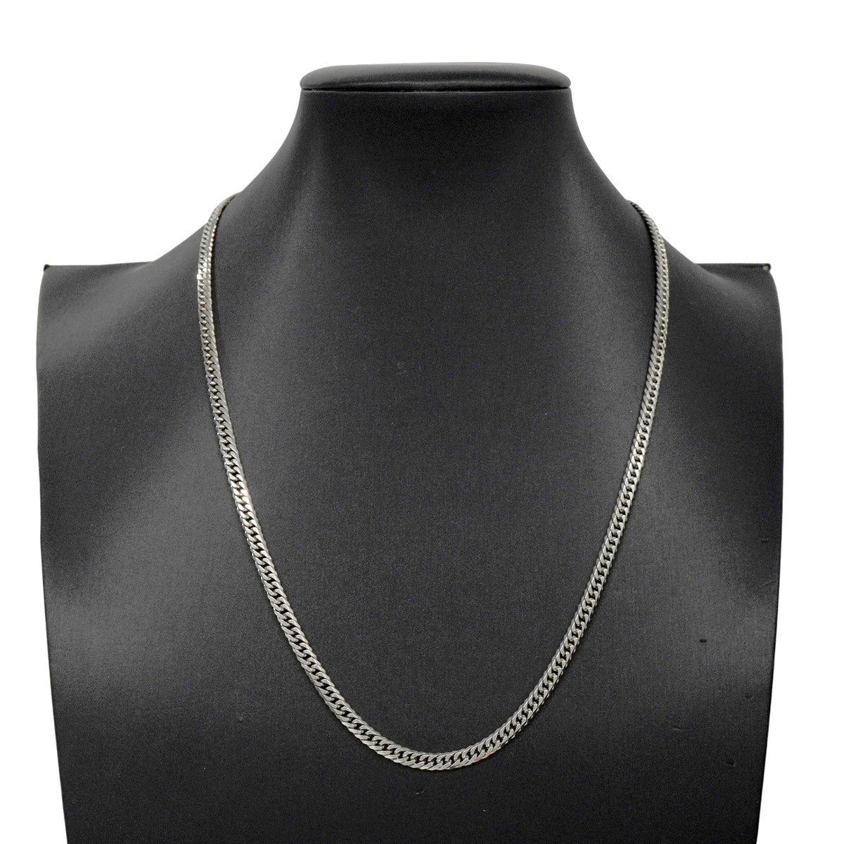 【6khh0107】喜平 ネックレス Pt850 プラチナ 6面 ダブル 50.7cm 30.2g キヘイ【中古】メンズ レディース ユニセックス