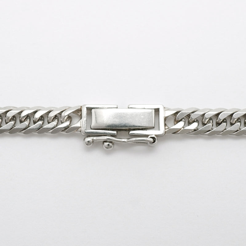 【6khh0107】喜平 ネックレス Pt850 プラチナ 6面 ダブル 50.7cm 30.2g キヘイ【中古】メンズ レディース ユニセックス