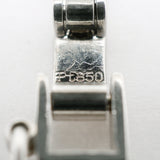 【6khh0107】喜平 ネックレス Pt850 プラチナ 6面 ダブル 50.7cm 30.2g キヘイ【中古】メンズ レディース ユニセックス