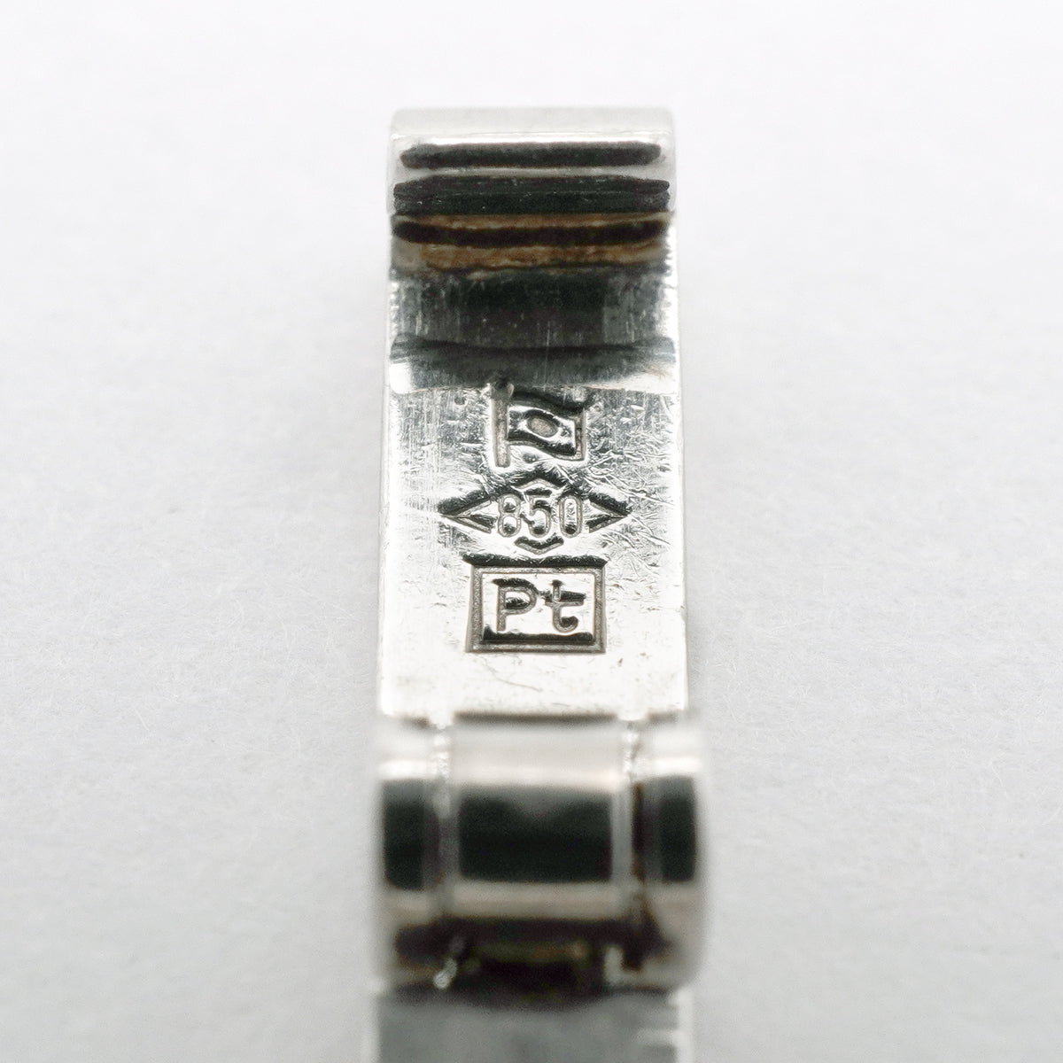 【6khh0107】喜平 ネックレス Pt850 プラチナ 6面 ダブル 50.7cm 30.2g キヘイ【中古】メンズ レディース ユニセックス
