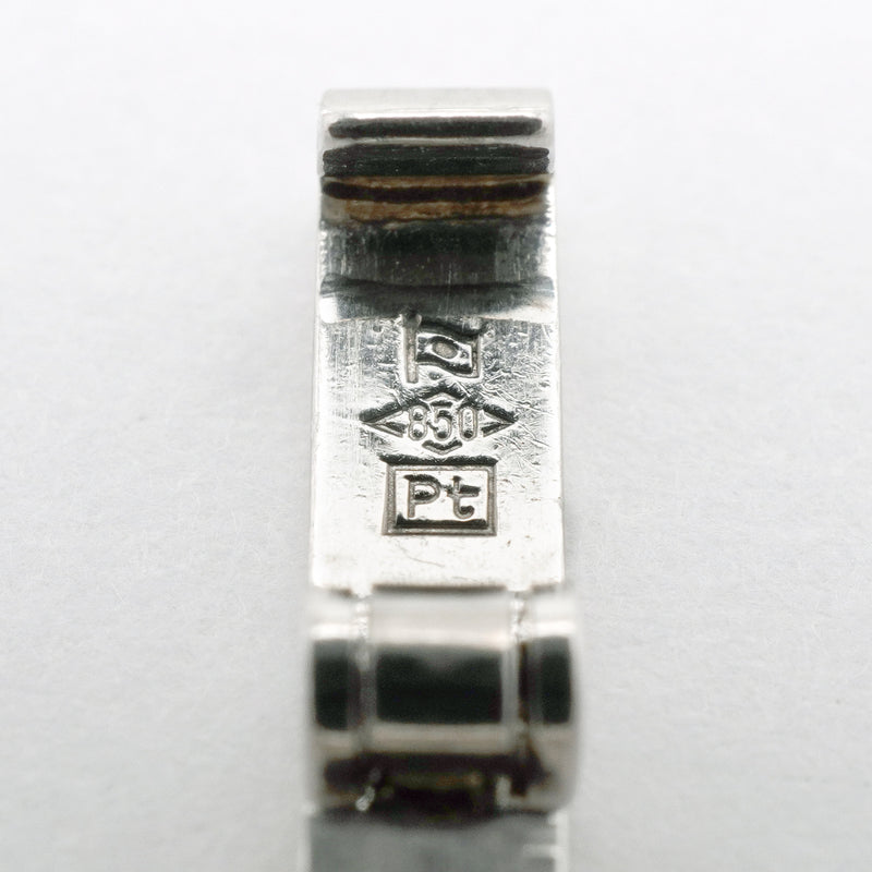 【6khh0107】喜平 ネックレス Pt850 プラチナ 6面 ダブル 50.7cm 30.2g キヘイ【中古】メンズ レディース ユニセックス