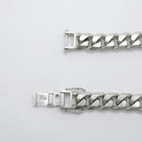 【6khi0002】喜平 ブレスレット Pt850 プラチナ 8面 シングル 22.2cm 100g キヘイ【中古】メンズ レディース ユニセックス