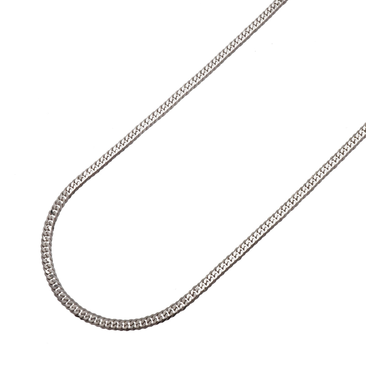 【6khi0005】喜平 ネックレス Pt850 プラチナ 6面 ダブル 50.6cm 11.1g キヘイ【中古】メンズ レディース ユニセックス