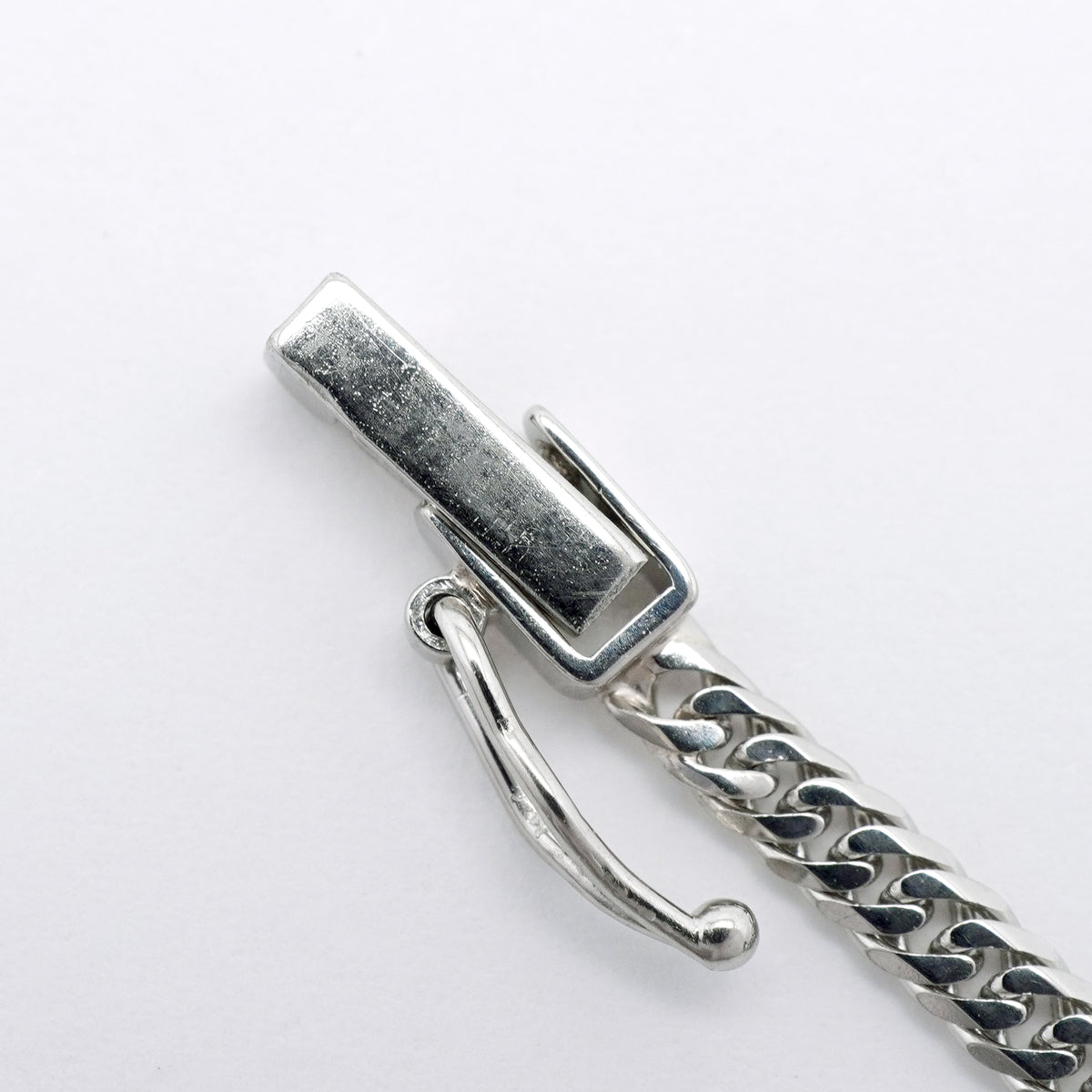 【6khi0005】喜平 ネックレス Pt850 プラチナ 6面 ダブル 50.6cm 11.1g キヘイ【中古】メンズ レディース ユニセックス