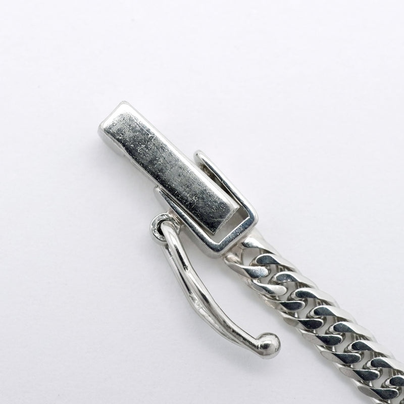 【6khi0005】喜平 ネックレス Pt850 プラチナ 6面 ダブル 50.6cm 11.1g キヘイ【中古】メンズ レディース ユニセックス
