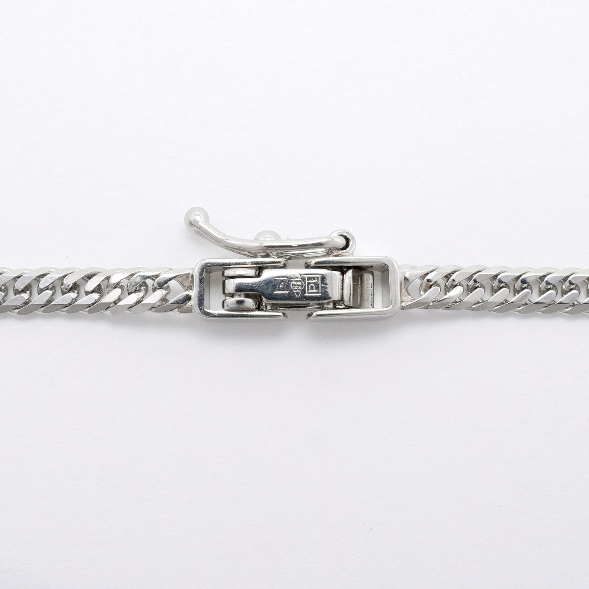 【6khi0005】喜平 ネックレス Pt850 プラチナ 6面 ダブル 50.6cm 11.1g キヘイ【中古】メンズ レディース ユニセックス
