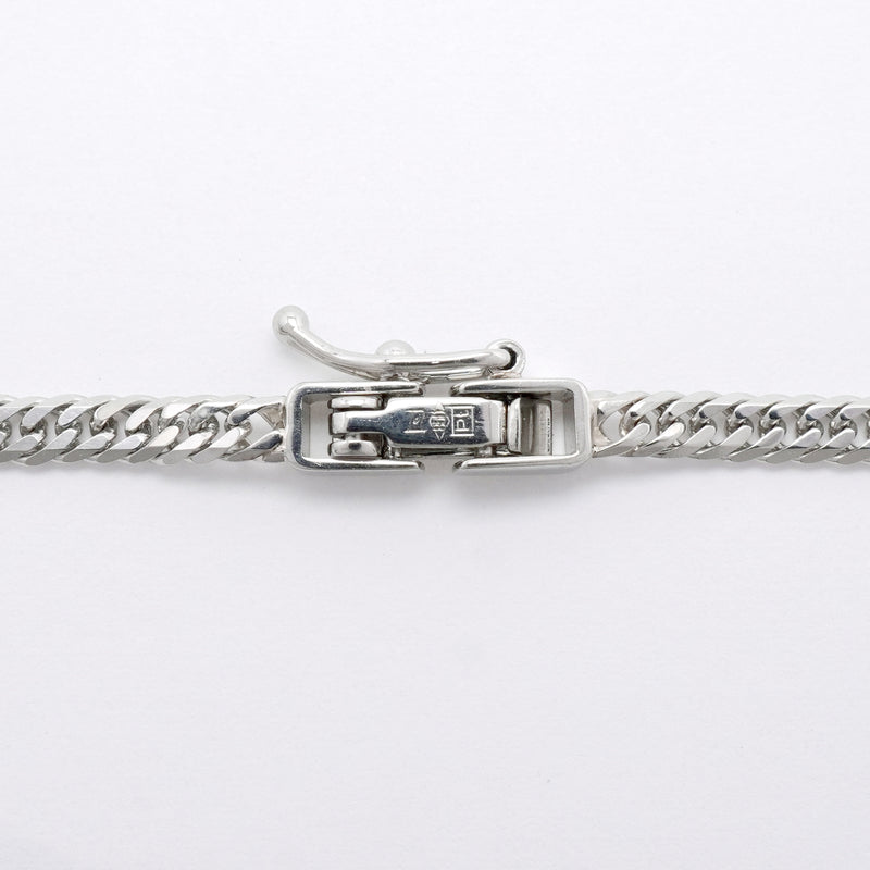 【6khi0005】喜平 ネックレス Pt850 プラチナ 6面 ダブル 50.6cm 11.1g キヘイ【中古】メンズ レディース ユニセックス