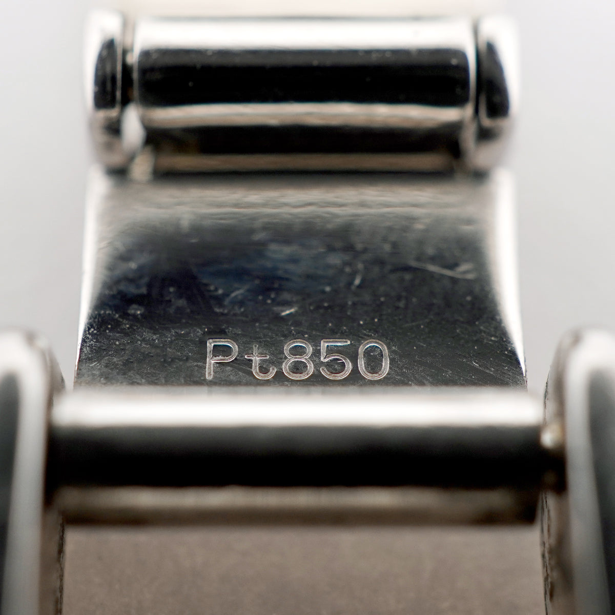 【6khi0006】喜平 ブレスレット Pt850 プラチナ 8面 トリプル 21.1cm 102.5g キヘイ【中古】メンズ レディース ユニセックス