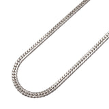 【6khi0007】喜平 ネックレス Pt850 プラチナ 6面 ダブル 50.8cm 50.2g キヘイ【中古】メンズ レディース ユニセックス