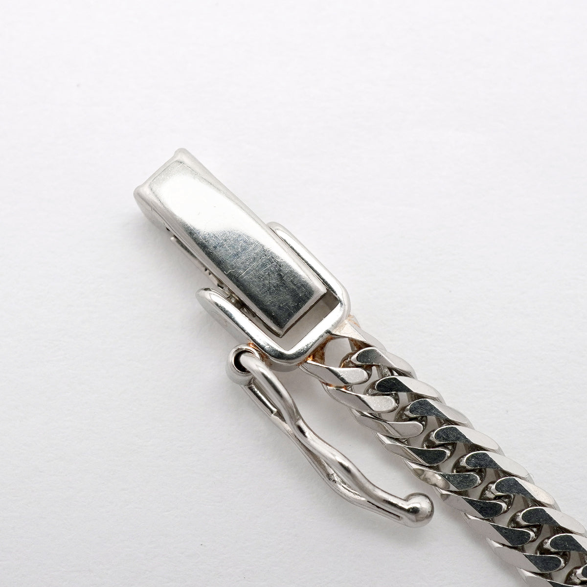 【6khi0008】喜平 ネックレス Pt850 プラチナ 6面 ダブル 49.9cm 20.3g キヘイ【中古】メンズ レディース ユニセックス
