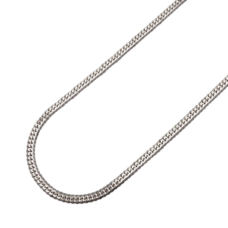【6khi0008】喜平 ネックレス Pt850 プラチナ 6面 ダブル 49.9cm 20.3g キヘイ【中古】メンズ レディース ユニセックス
