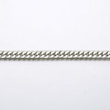 【6khi0008】喜平 ネックレス Pt850 プラチナ 6面 ダブル 49.9cm 20.3g キヘイ【中古】メンズ レディース ユニセックス