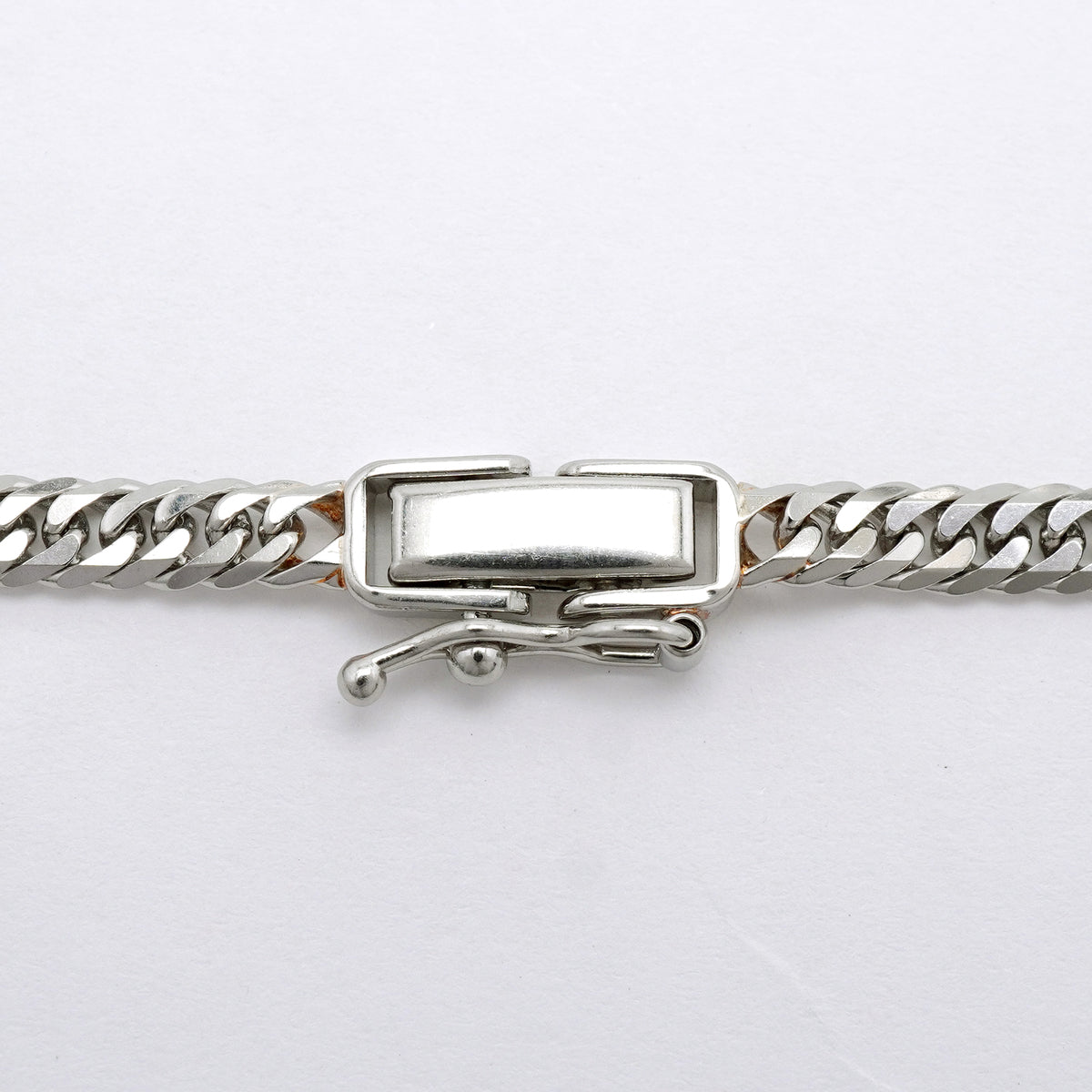 【6khi0008】喜平 ネックレス Pt850 プラチナ 6面 ダブル 49.9cm 20.3g キヘイ【中古】メンズ レディース ユニセックス