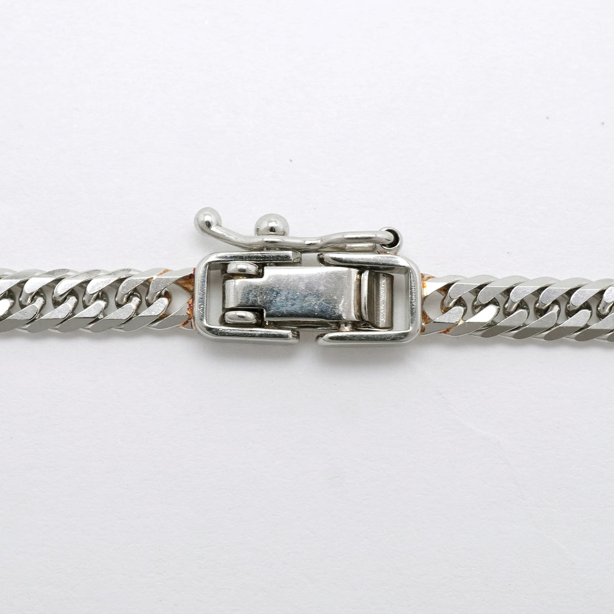 【6khi0008】喜平 ネックレス Pt850 プラチナ 6面 ダブル 49.9cm 20.3g キヘイ【中古】メンズ レディース ユニセックス