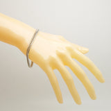 【6khi0009】喜平 ブレスレット Pt850 プラチナ 6面 ダブル 20.1cm 20g キヘイ【中古】メンズ レディース ユニセックス