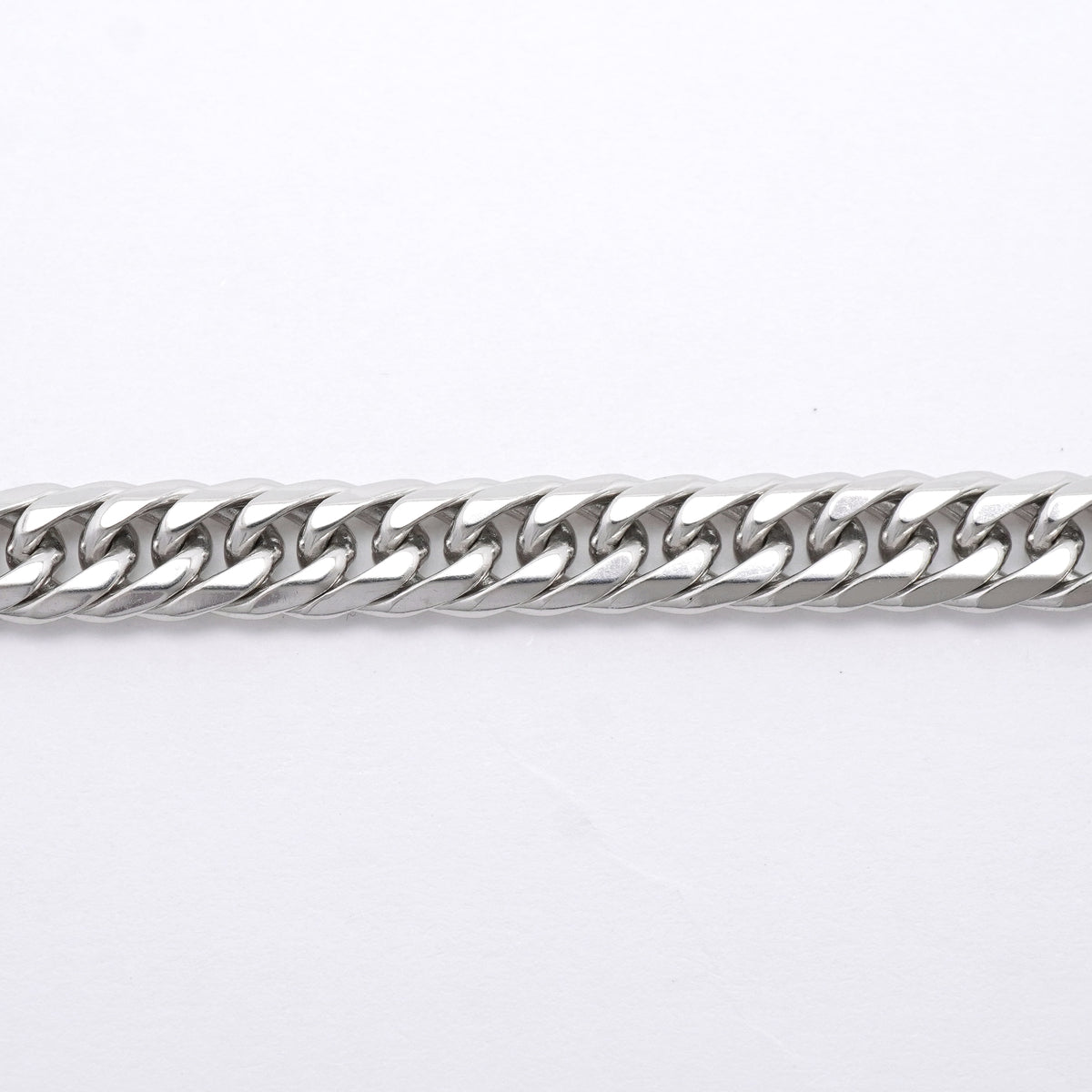 【6khi0009】喜平 ブレスレット Pt850 プラチナ 6面 ダブル 20.1cm 20g キヘイ【中古】メンズ レディース ユニセックス