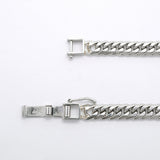 【6khi0009】喜平 ブレスレット Pt850 プラチナ 6面 ダブル 20.1cm 20g キヘイ【中古】メンズ レディース ユニセックス