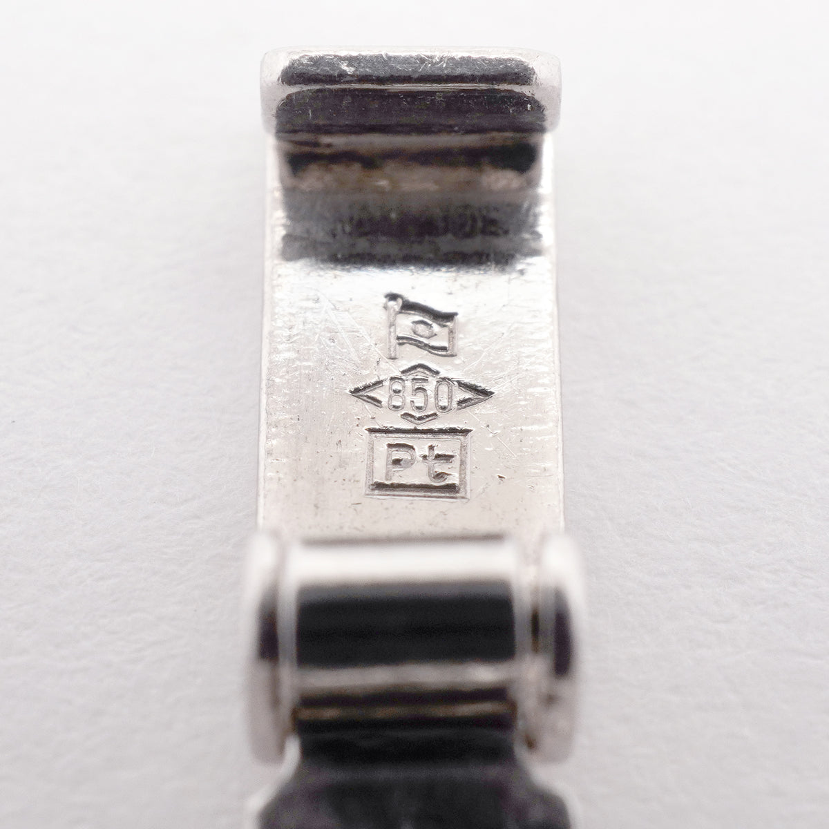 【6khi0009】喜平 ブレスレット Pt850 プラチナ 6面 ダブル 20.1cm 20g キヘイ【中古】メンズ レディース ユニセックス