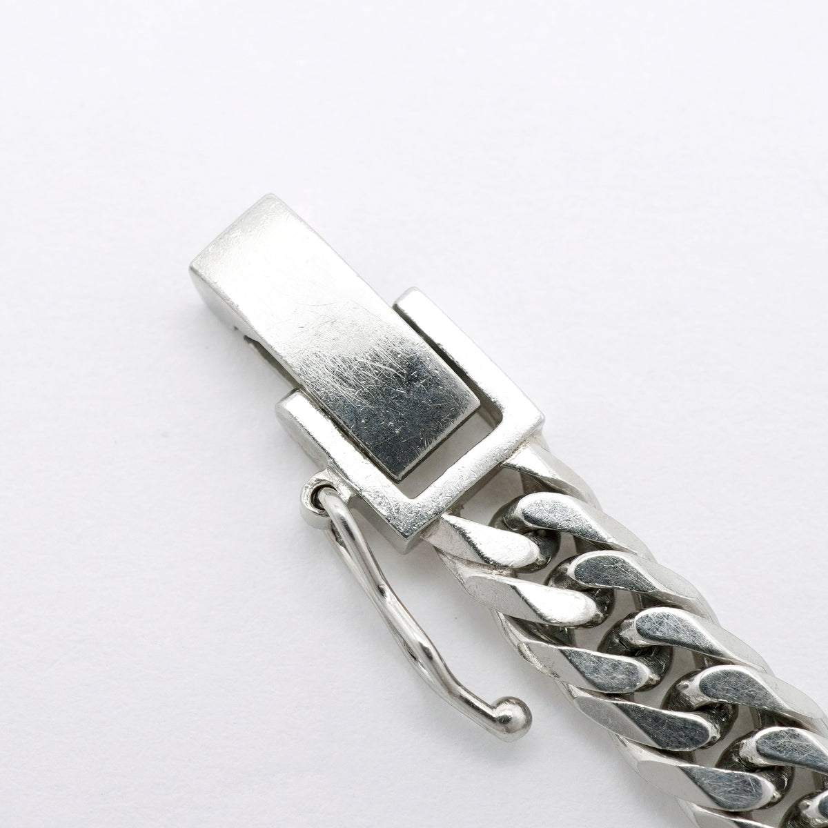 【6khi0010】喜平 ネックレス Pt850 プラチナ 6面 ダブル 50.8cm 50.8g キヘイ【中古】メンズ レディース ユニセックス