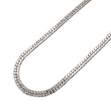 【6khi0010】喜平 ネックレス Pt850 プラチナ 6面 ダブル 50.8cm 50.8g キヘイ【中古】メンズ レディース ユニセックス