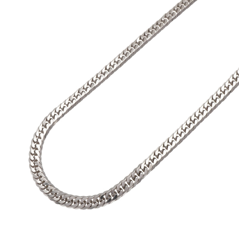 【6khi0010】喜平 ネックレス Pt850 プラチナ 6面 ダブル 50.8cm 50.8g キヘイ【中古】メンズ レディース ユニセックス