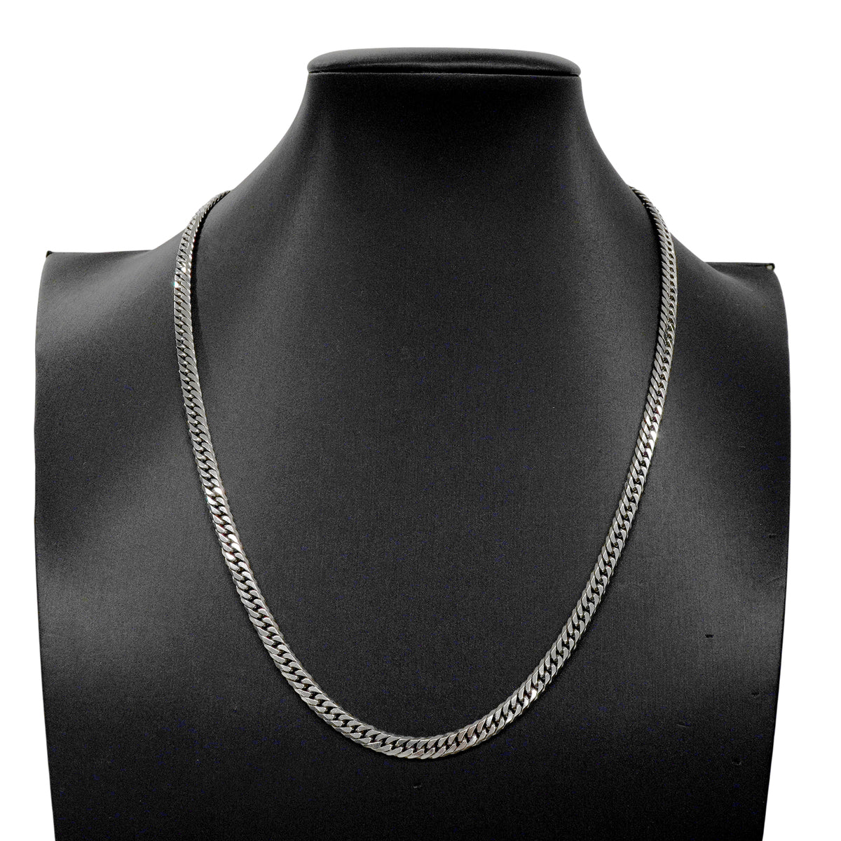 【6khi0010】喜平 ネックレス Pt850 プラチナ 6面 ダブル 50.8cm 50.8g キヘイ【中古】メンズ レディース ユニセックス