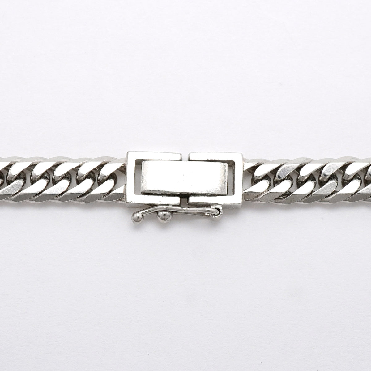 【6khi0010】喜平 ネックレス Pt850 プラチナ 6面 ダブル 50.8cm 50.8g キヘイ【中古】メンズ レディース ユニセックス