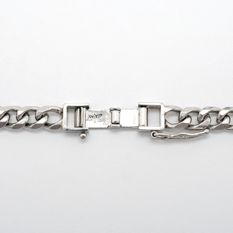 【6khi0012】喜平 ネックレス Pt850 プラチナ 8面 シングル 50.6cm 50.2g キヘイ【中古】メンズ レディース ユニセックス