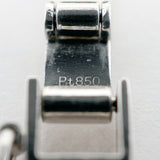 【6khi0012】喜平 ネックレス Pt850 プラチナ 8面 シングル 50.6cm 50.2g キヘイ【中古】メンズ レディース ユニセックス