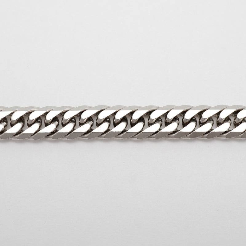 【6khi0021】喜平 ブレスレット Pt850 プラチナ 6面 ダブル 20.2cm 30g キヘイ【中古】メンズ レディース ユニセックス