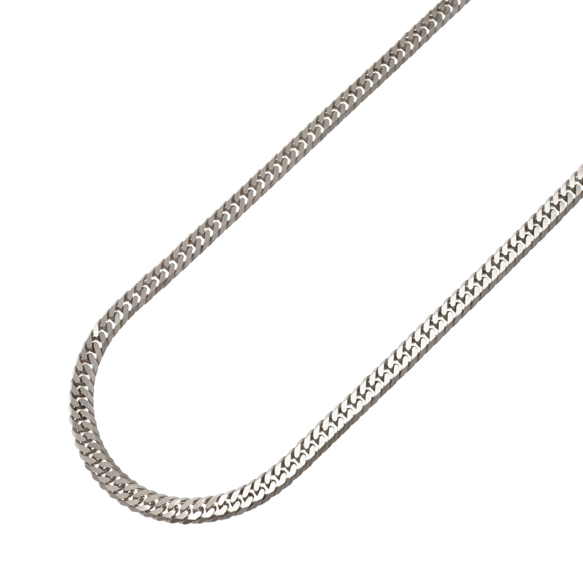 【6khi0028】喜平 ネックレス Pt850 プラチナ 6面 ダブル 50.7cm 30.2g キヘイ【中古】メンズ レディース ユニセックス