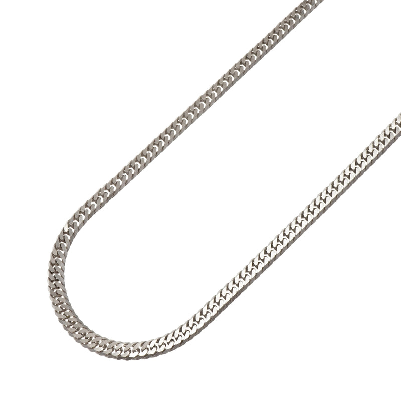 【6khi0028】喜平 ネックレス Pt850 プラチナ 6面 ダブル 50.7cm 30.2g キヘイ【中古】メンズ レディース ユニセックス