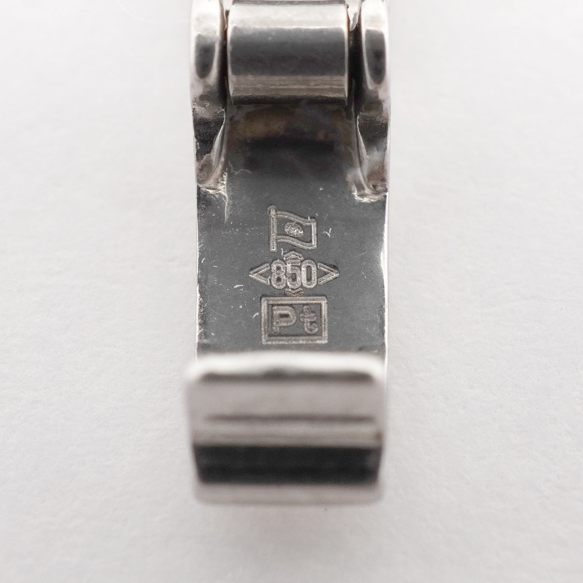 【6khi0028】喜平 ネックレス Pt850 プラチナ 6面 ダブル 50.7cm 30.2g キヘイ【中古】メンズ レディース ユニセックス