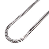 【6khi0041】喜平 ネックレス Pt850 プラチナ 6面 ダブル 50.9cm 101.7g キヘイ【中古】メンズ レディース ユニセックス