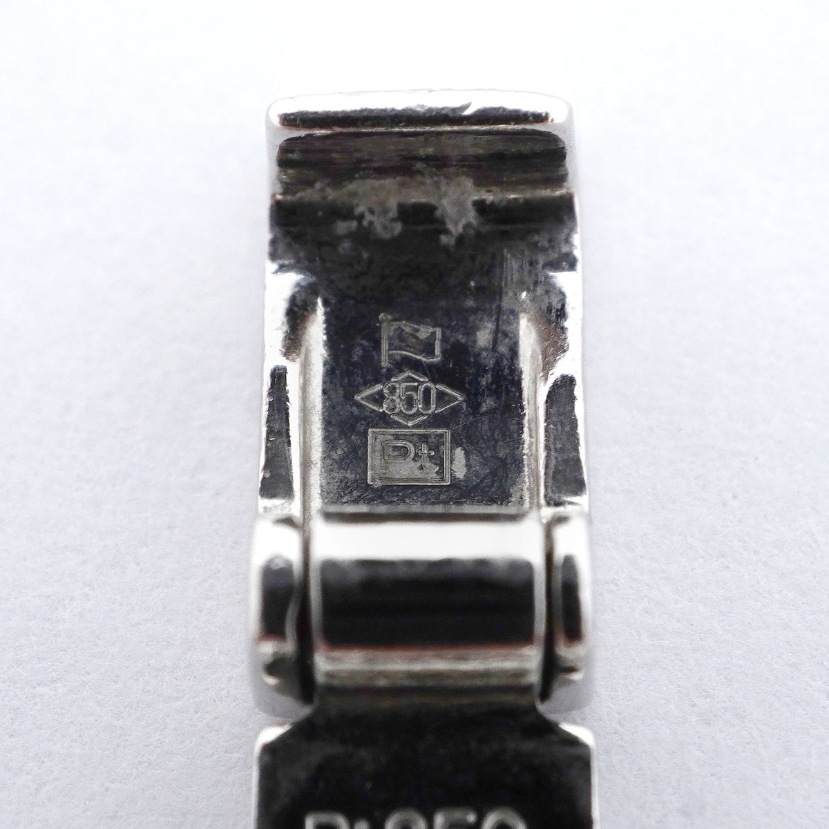 【6khi0041】喜平 ネックレス Pt850 プラチナ 6面 ダブル 50.9cm 101.7g キヘイ【中古】メンズ レディース ユニセックス
