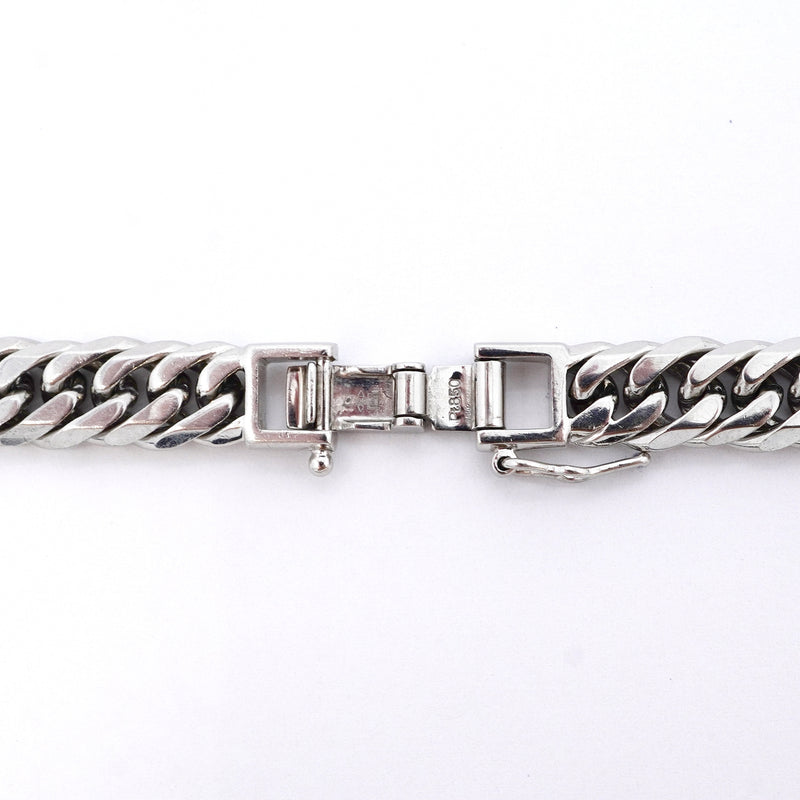【6khi0041】喜平 ネックレス Pt850 プラチナ 6面 ダブル 50.9cm 101.7g キヘイ【中古】メンズ レディース ユニセックス