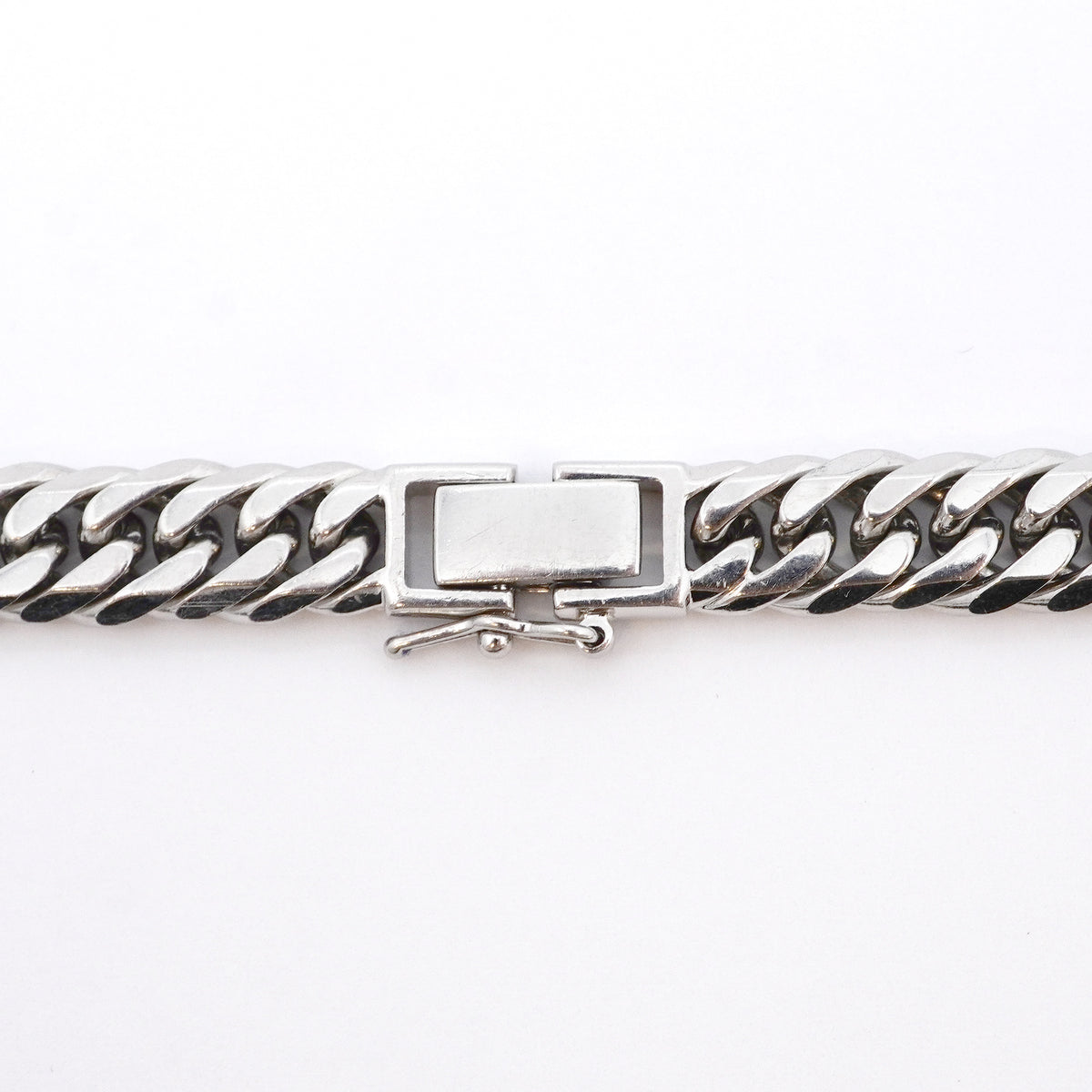 【6khi0041】喜平 ネックレス Pt850 プラチナ 6面 ダブル 50.9cm 101.7g キヘイ【中古】メンズ レディース ユニセックス