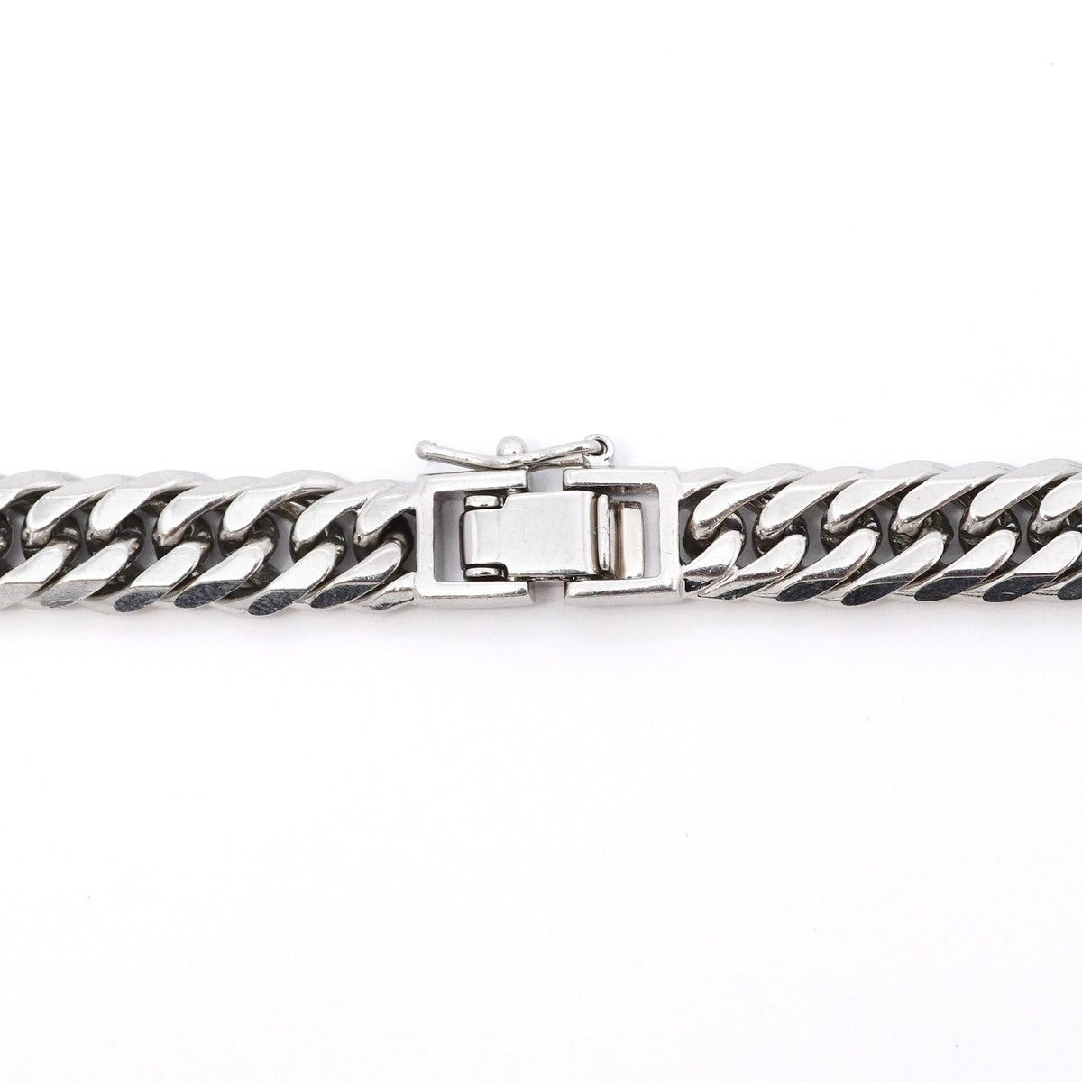 【6khi0041】喜平 ネックレス Pt850 プラチナ 6面 ダブル 50.9cm 101.7g キヘイ【中古】メンズ レディース ユニセックス