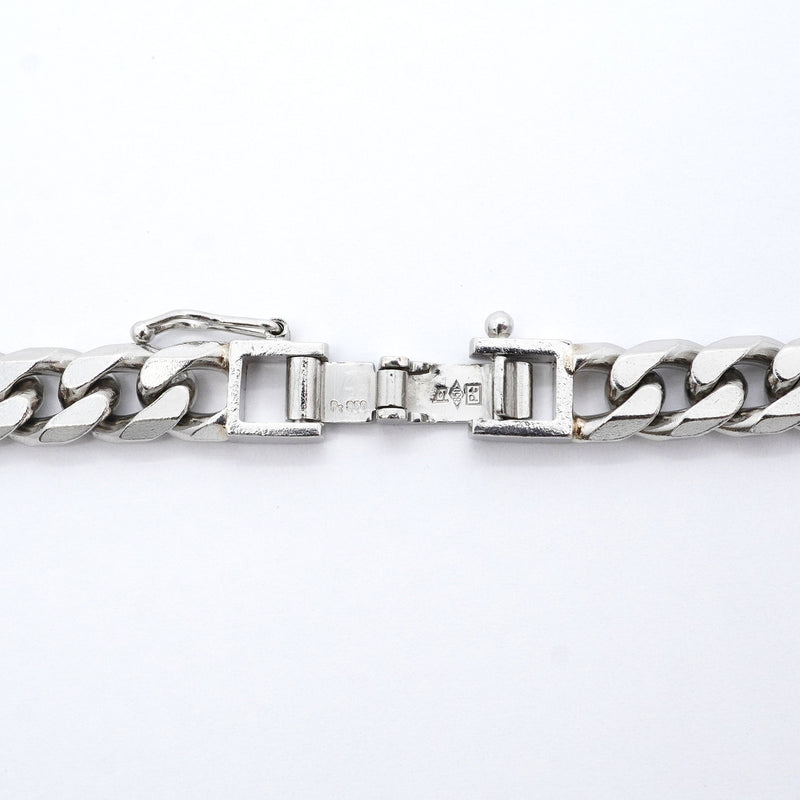 【6khi0044】喜平 ネックレス Pt850 プラチナ 8面 シングル 62.1cm 100.2g キヘイ【中古】メンズ レディース ユニセックス